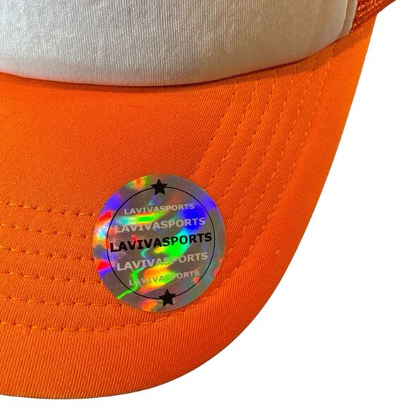 Keep Homeschool Weird Trucker Hat – Orange & White Mesh Cap – SnapBack New - Picture 3 of 11